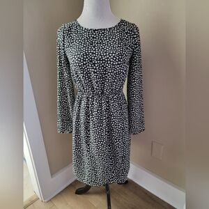 Sz. 2 JCrew Black and White Heart Dress